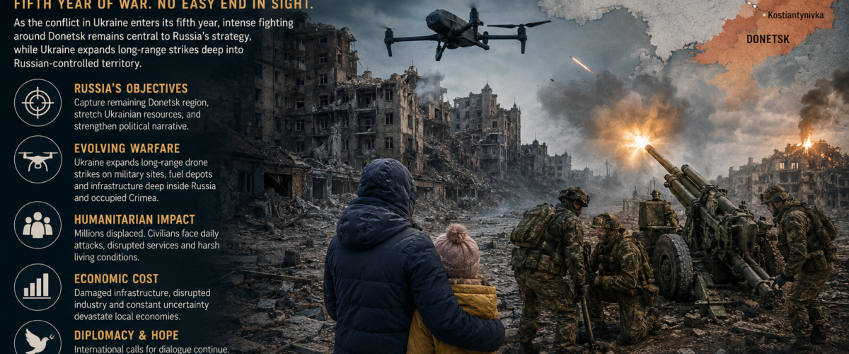 The Strategic Drivers Behind Russia’s Renewed Pressure on the Eastern Front