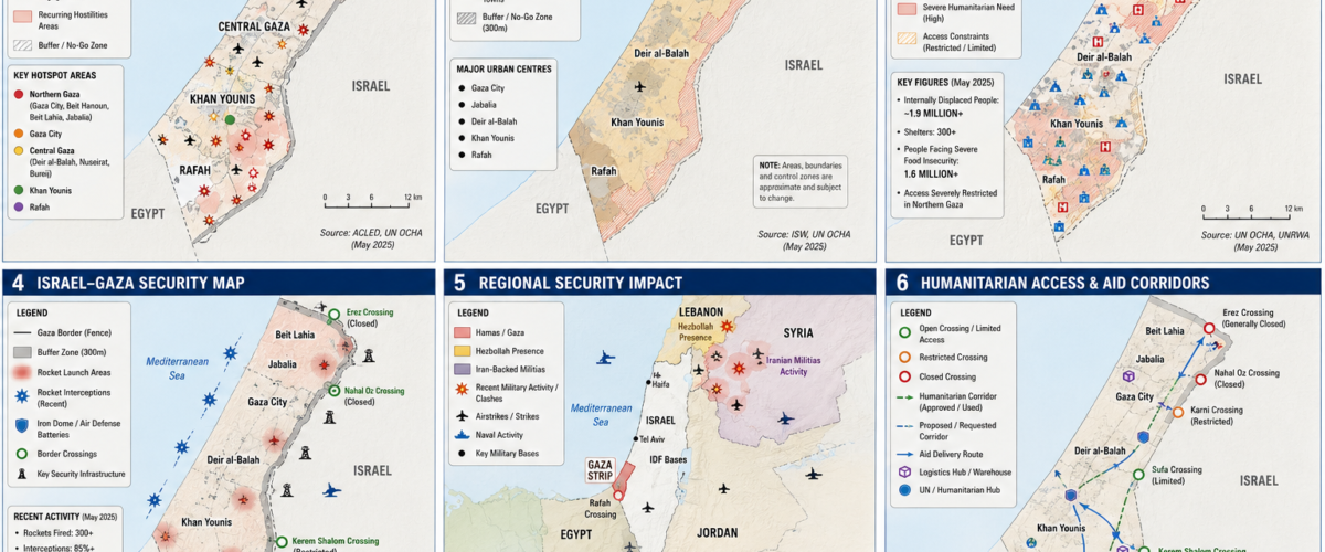 Gaza Conflict Continues to Shape Regional Security Amid Deepening Humanitarian Crisis