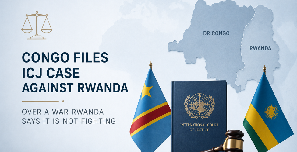 Congo Files ICJ Case Against Rwanda Over a War Rwanda Says It Is Not Fighting