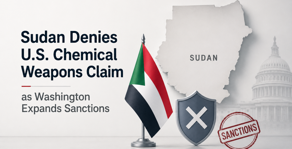 Sudan Denies U.S. Chemical Weapons Claim as Washington Expands Sanctions
