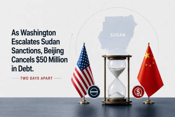 As Washington Escalates Sudan Sanctions, Beijing Cancels $50 Million in Debt. Two Days Apart.