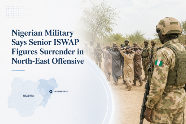 Nigerian Military Says Senior ISWAP Figures Surrender in North-East Offensive
