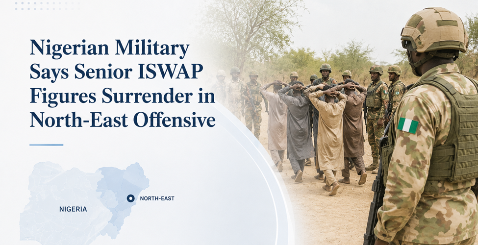 Nigerian Military Says Senior ISWAP Figures Surrender in North-East Offensive