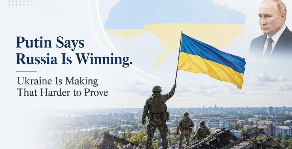 Putin Says Russia Is Winning. Ukraine Is Making That Harder to Prove