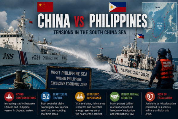 China and Philippines Dispute Raises Tensions in the South China Sea